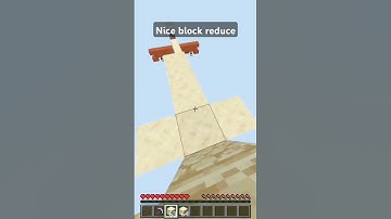 Nice block reduce #minecraft #minecraftbedrockedition #zeqa #blockreduce