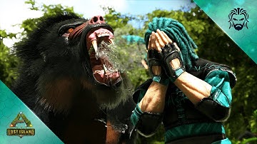 I Went on a Dinopithecus Taming Spree! - ARK Lost Island [DLC E10]