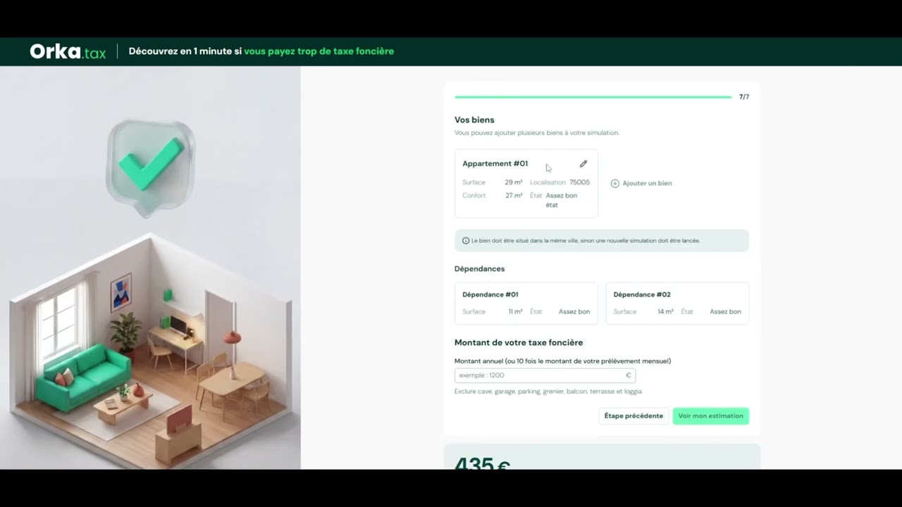 Aperçu de la vidéo : Vérifier sa taxe foncière en 60 secondes : le tutoriel du simulateur