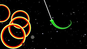 Snake in Space - 4-way parallax scrolling gameplay