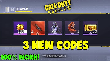 *NEW* CALL OF DUTY MOBILE 3 REDEEM CODES 2024 OCTOBER | COD MOBILE NEW CP REDEEM CODES 2024 OCTOBER