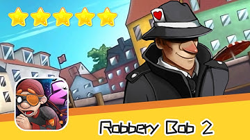 Robbery Bob 2 Secret Agent Suit Day31 Walkthrough Recommend index five stars