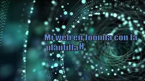 Web con Joomla y Helix Ultimate