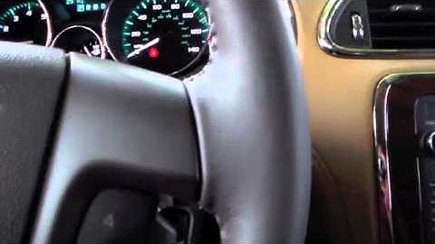 How to use Collision Alert and Lane Departure in a 2015 Buick Enclave