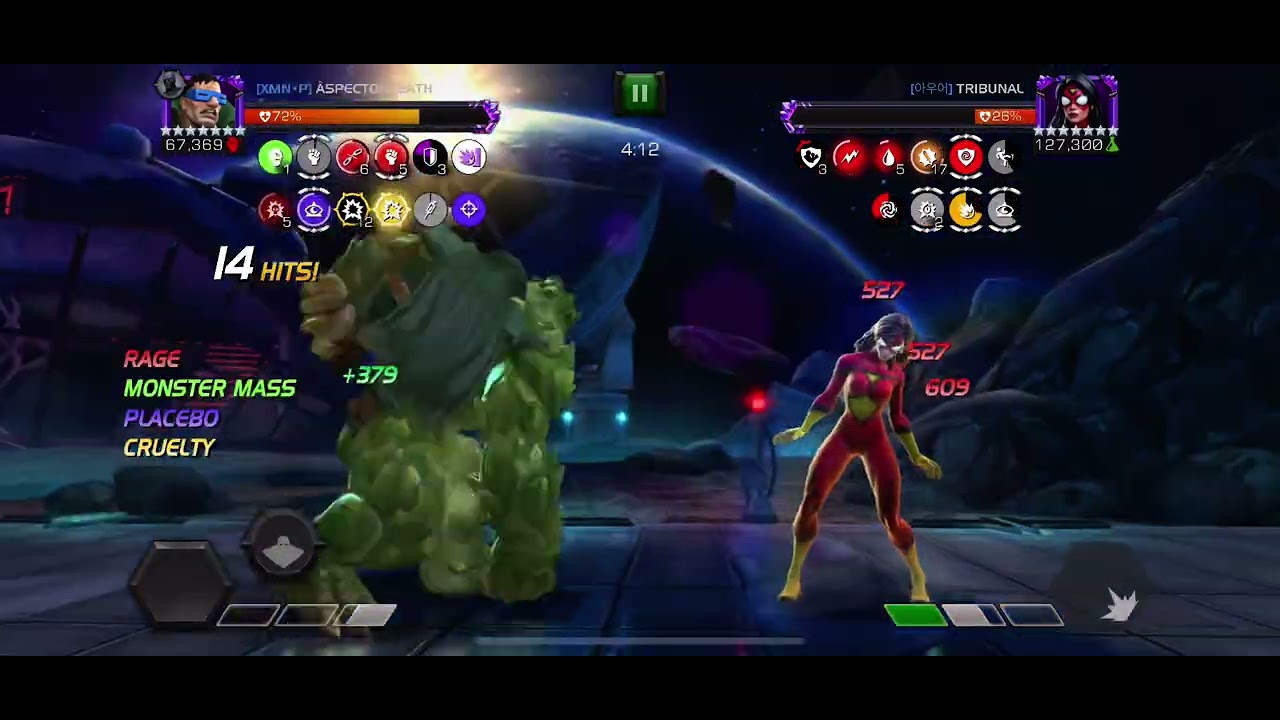 Moleman vs Spider-Woman (Jessica Drew) Tile 29 AW S61