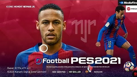 PES 2021 Mobile Patch Iconic Neymar V5.5.0 Full Licensed KITS & LOGOS 2021/22 Android
