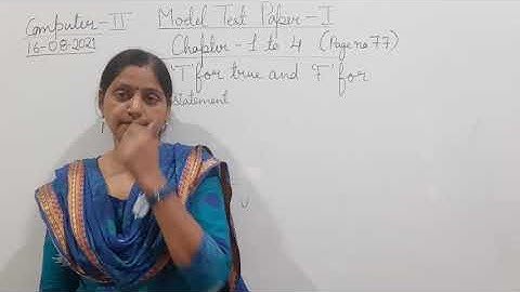 Class II  Computer 16 08 2021 by Ms Poonam Singh