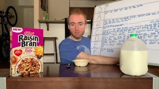 The Definitive Cereal Tier List- Raisin Bran Toasted Oats and Honey