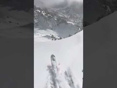 The First (Semi) Sunny Day in The Wasatch After The Storm