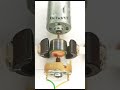 Dc motor experiment you can make at home 🏠 simple ll powerfull #dcmotor #electronic #project #sorts
