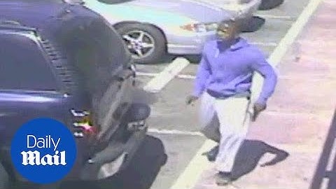 Video shows suspect holding gun before being fatally shot by LAPD - Daily Mail