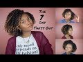 The 7 Day Twist Out || How to maintain a twist out for 7 days