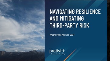 Navigating Resilience and Mitigating Third-Party Risk | United States