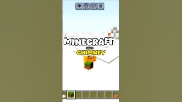 "How to Build a Chimney in Minecraft 🔥" #shorts