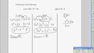 CollegeAlg Sect. 1.5 & 1.6.avi