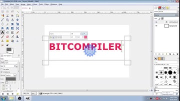 How to add border to text in GIMP