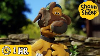 Shaun the Sheep 🐑 The Mud Fight 😵 Full Episodes Compilation [1 hour]