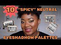 Ten neutral eyeshadow palettes with a twist  spicy neutrals