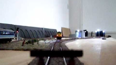 Bachmann class 47 departs