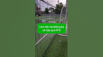 Làm nền hạ sân cỏ nhân tạo KHÔNG KỸ và hậu quả #conhantaofoba #shorts