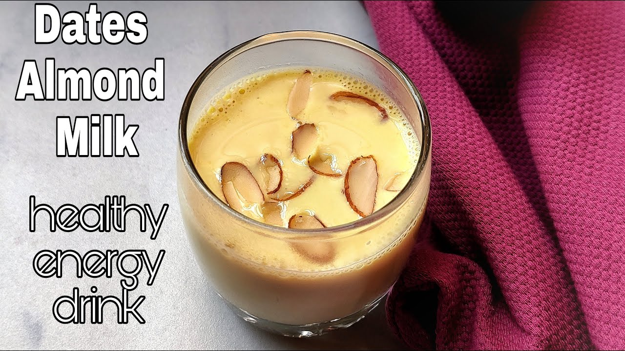 dates almond milk healthy energy drink for winters chhuara badam