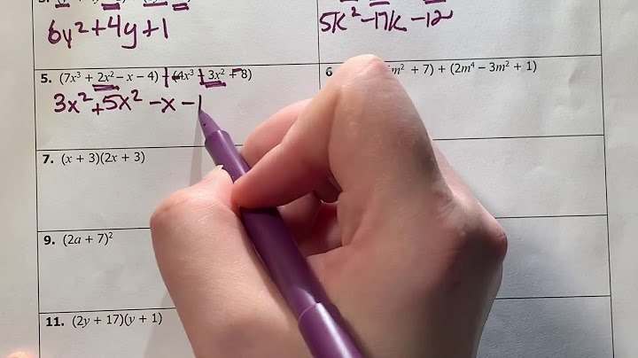 Unit 7 polynomials and factoring homework 13 answer key