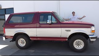 The 1996 Ford Bronco Is the Last OldSchool SUV