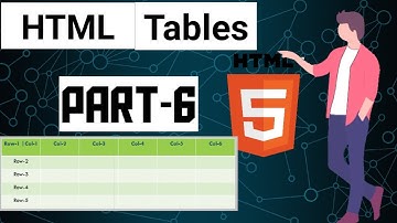 HTML Tuitorial for beginners part -6 in Hindi. | How to create tables? | Table kaise Banaye?
