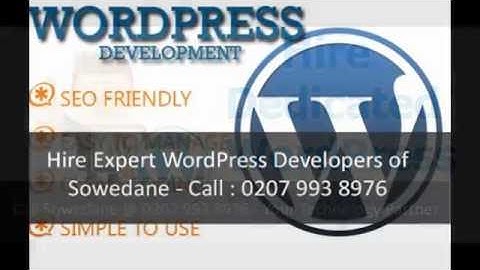 Hire Dedicated WordPress Developer Call 0207 993 8976