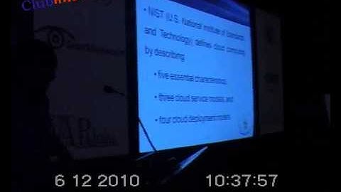 Cloud computing security & forensics - Part 2 - ClubHack 2010