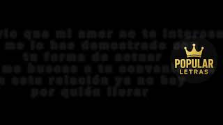No hay por quien llorar Letra | Luisito Muñoz 