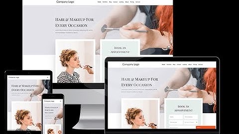 Makeup Artist Website In Wordpress - After Taking Hosting & Domain
