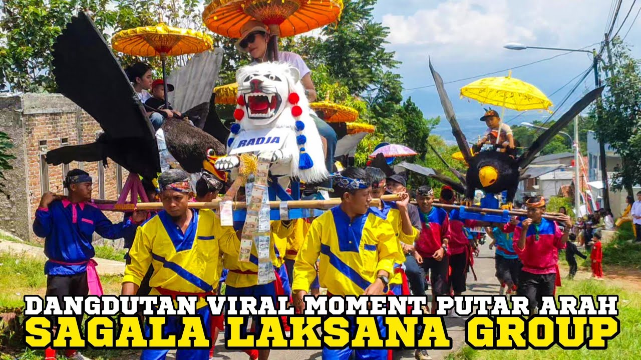 TANJI SAGALA LAKSANA GROUP DANGDUTAN VIRAL MOMENT PUTAR ARAH