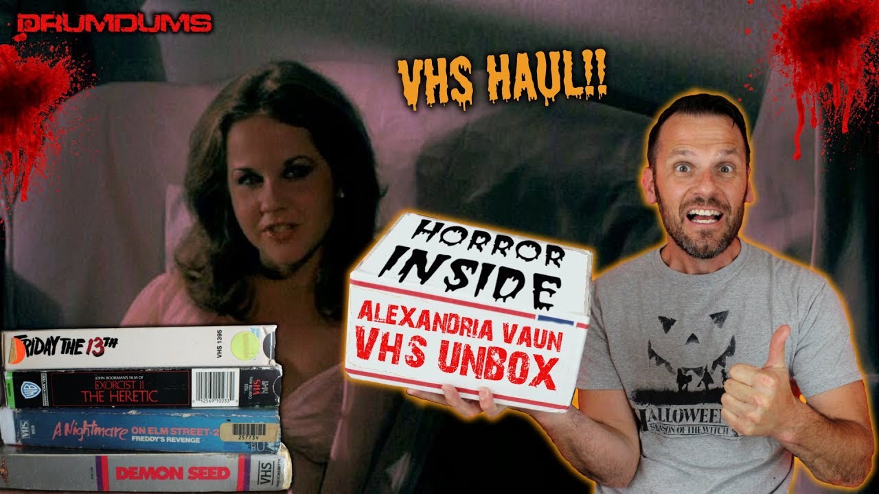 Drumdums ALEXANDRIA VAUN VHS Unbox
