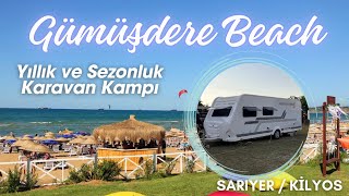 İstanbul'da Denize Sıfır Karavan Kampı | Gümüşdere Beach Camping Açıldı | İstanbul Karavan Kampları