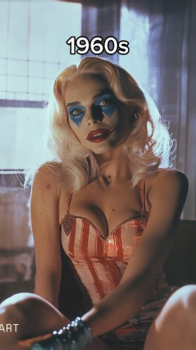 Harley Quinn throughout the decades