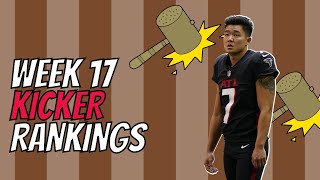 Week 17 Kicker Rankings | Fantasy Football 2020