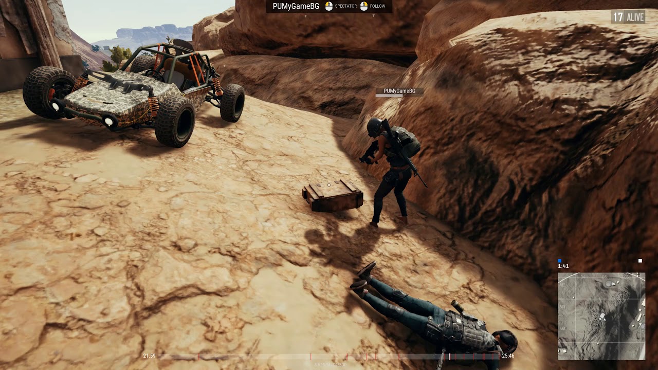 PUBG: Replay - Slow motion killin' - Nice camera angle!