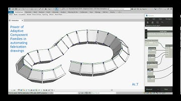 Power of Adaptive Component Families in automating fabrication drawings