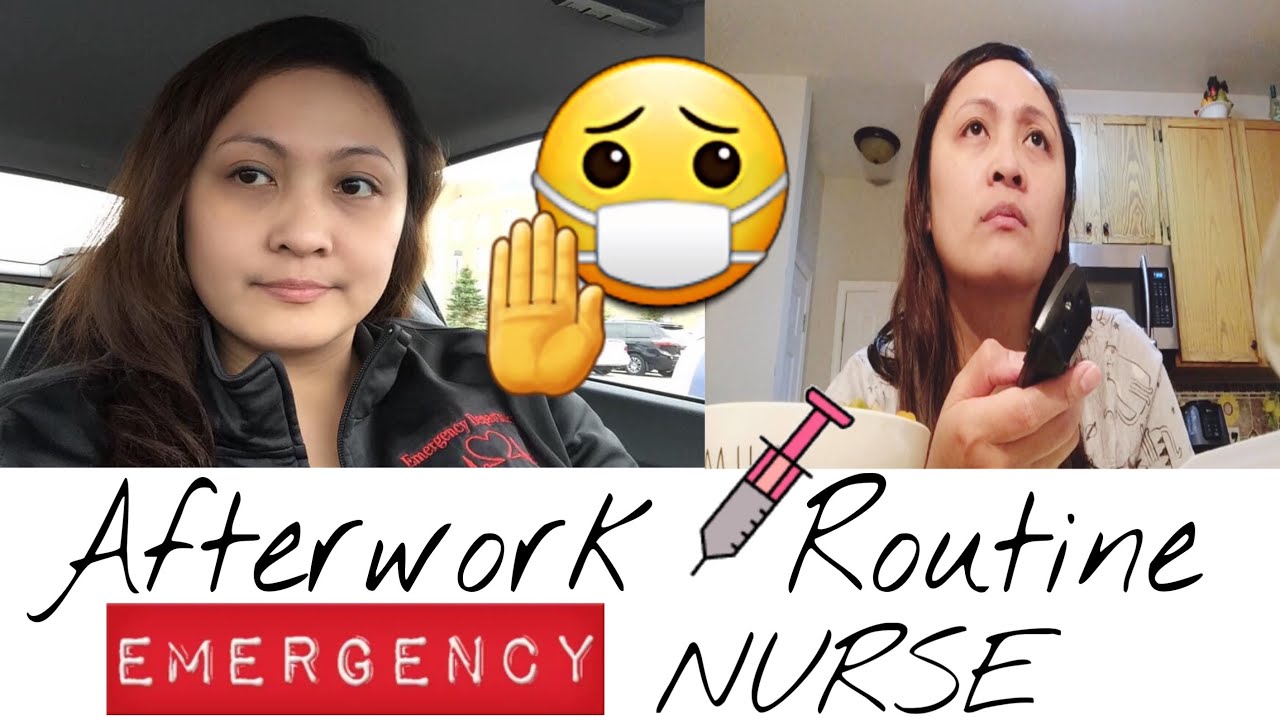 DAY in a LIFE OF FRONTLINER(ER NURSE) AFTERWORK ROUTINE DURING COV*D ...