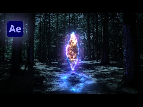 Epic Sci-fi Portal Tutorial in After Effects (No-plugins)