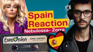 Reaction Spain Eurovision 2024 | Nebulossa - Zorra 🇪🇸