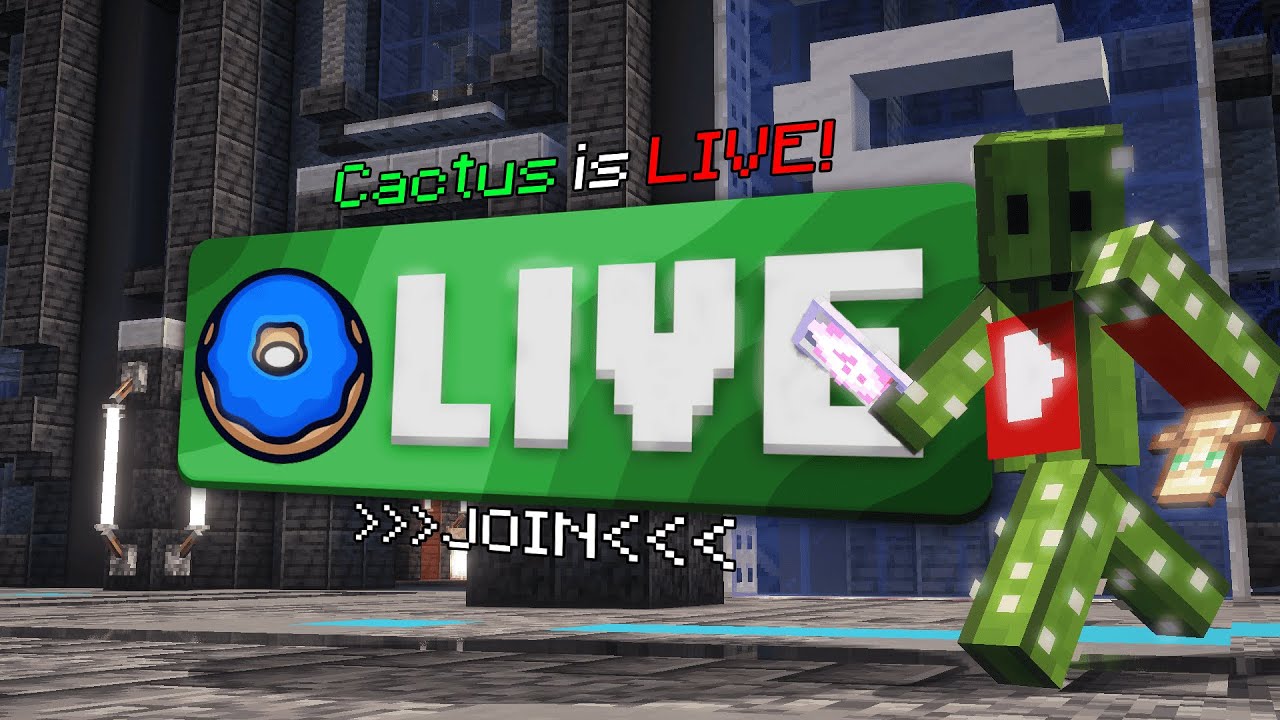 Donut Smp live | 1B LOODROP RN, JOIN QUICK!!!