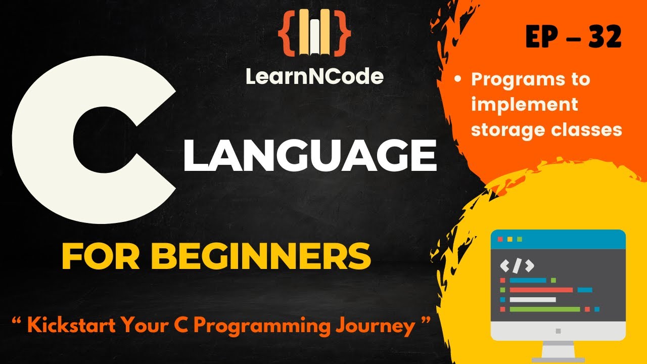 C Programming For Beginners | EP - 32 | LearnNCode - YouTube