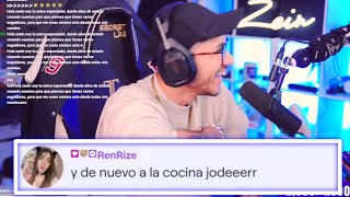 Renrize Le Reclama A Zein Por Mandarla A La Cocina Ll Zein La Vacila