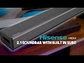 Hisense HS214 Soundbar 2.1 With Built in SubWoofer | Less than $100
