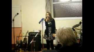 Me performing 'Not Like The Movies' at The Outtakes Xmas Gig, Rhyl Operatics Centre (8/12/12)