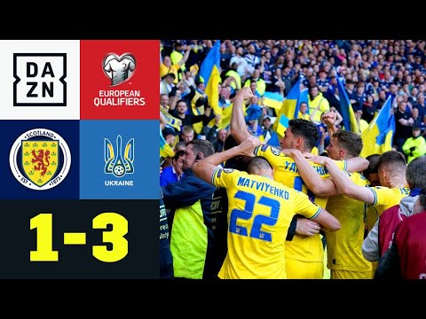 Ukraine macht ersten Schritt Richtung WM: Schottland - Ukraine 1:3 | European Qualifiers | DAZN