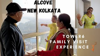 New Kolkata Riverside Project || First Time Family Visit Experience|| Tower6 20H & D | Serampore