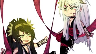 Lips, Hip, Neck, Finger Gacha Trend Ft. Daki White Hair Vs Black Hair Kny